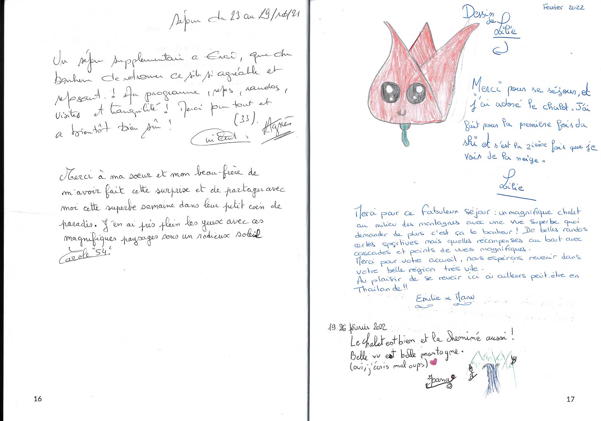 Guestbook image gite ariege