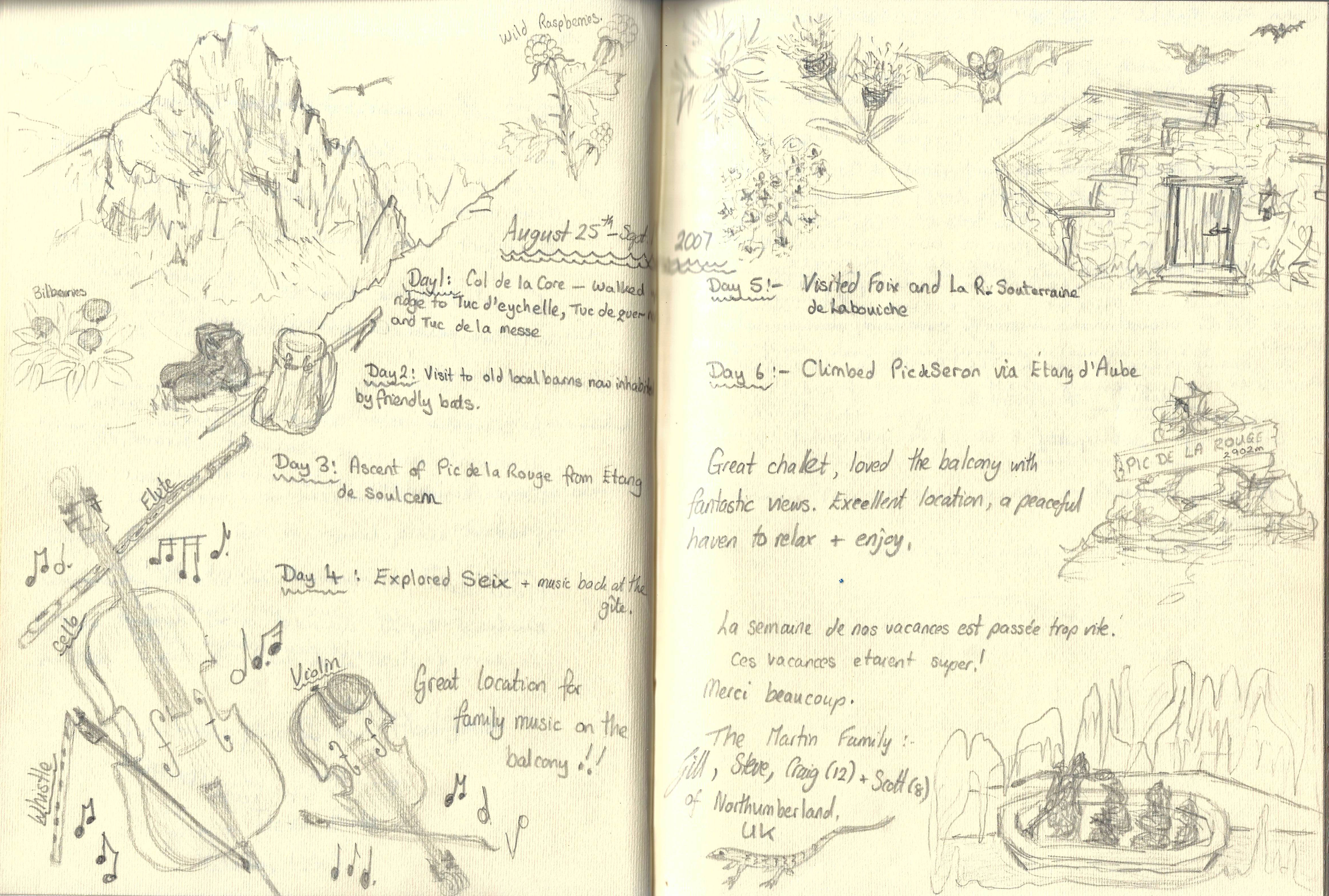 Guestbook image gite ariege