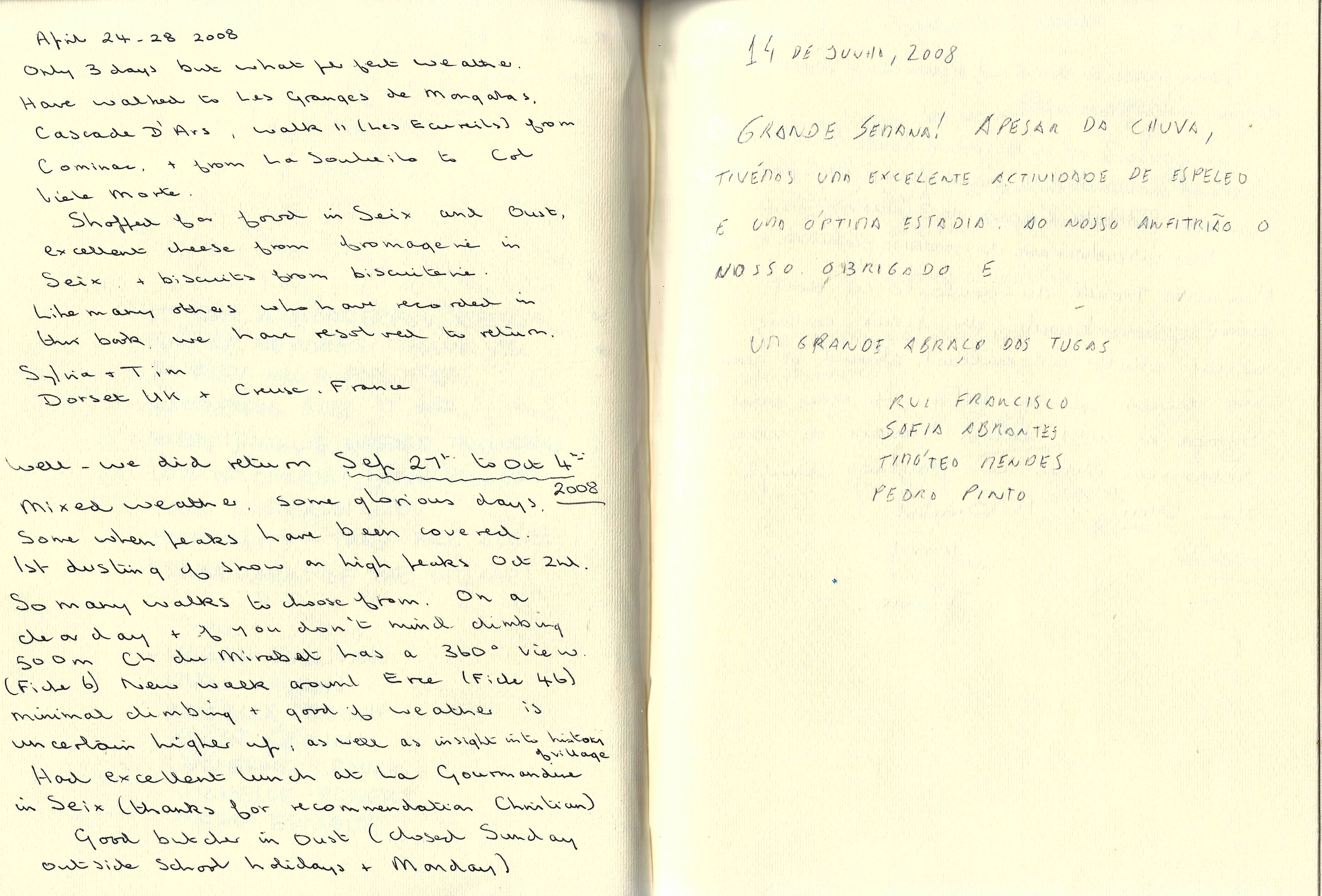 Guestbook image gite ariege