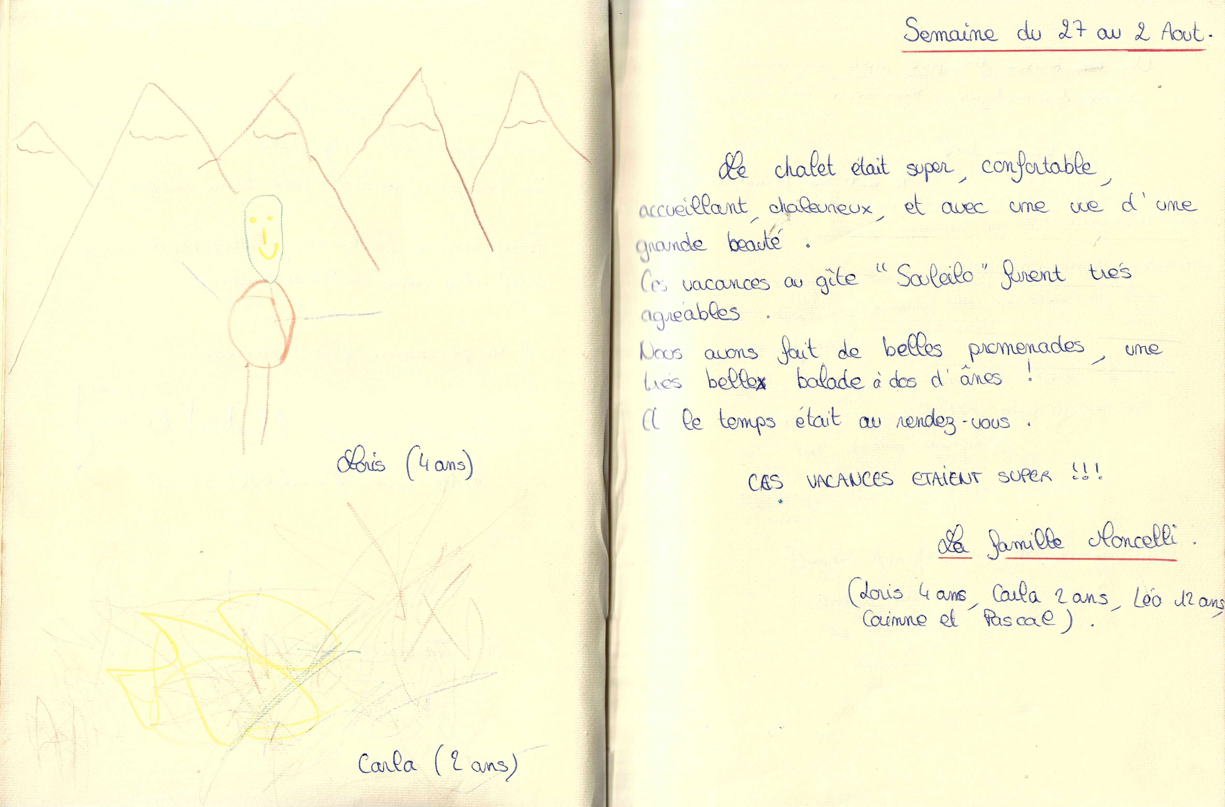 Guestbook image gite ariege