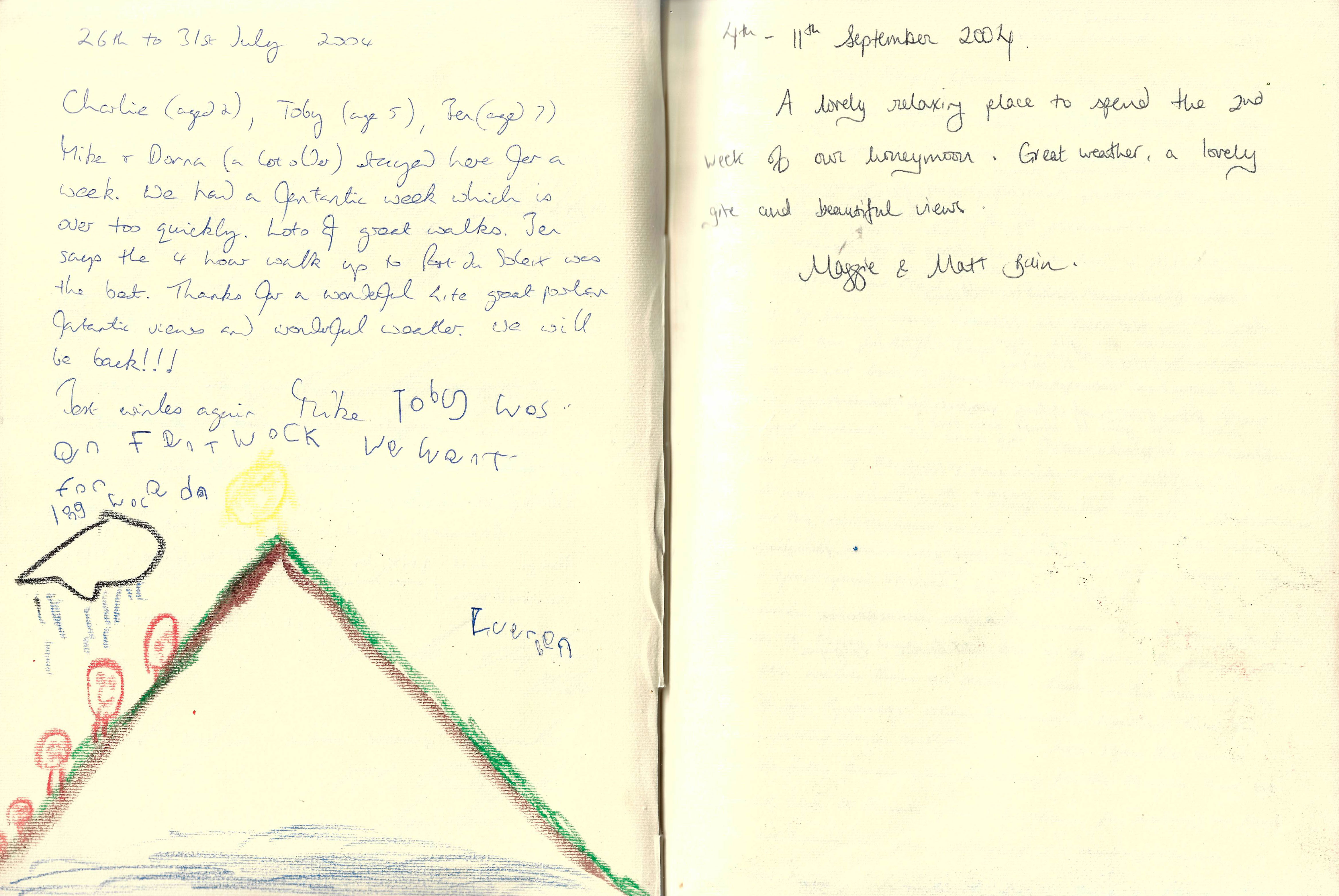 Guestbook image gite ariege