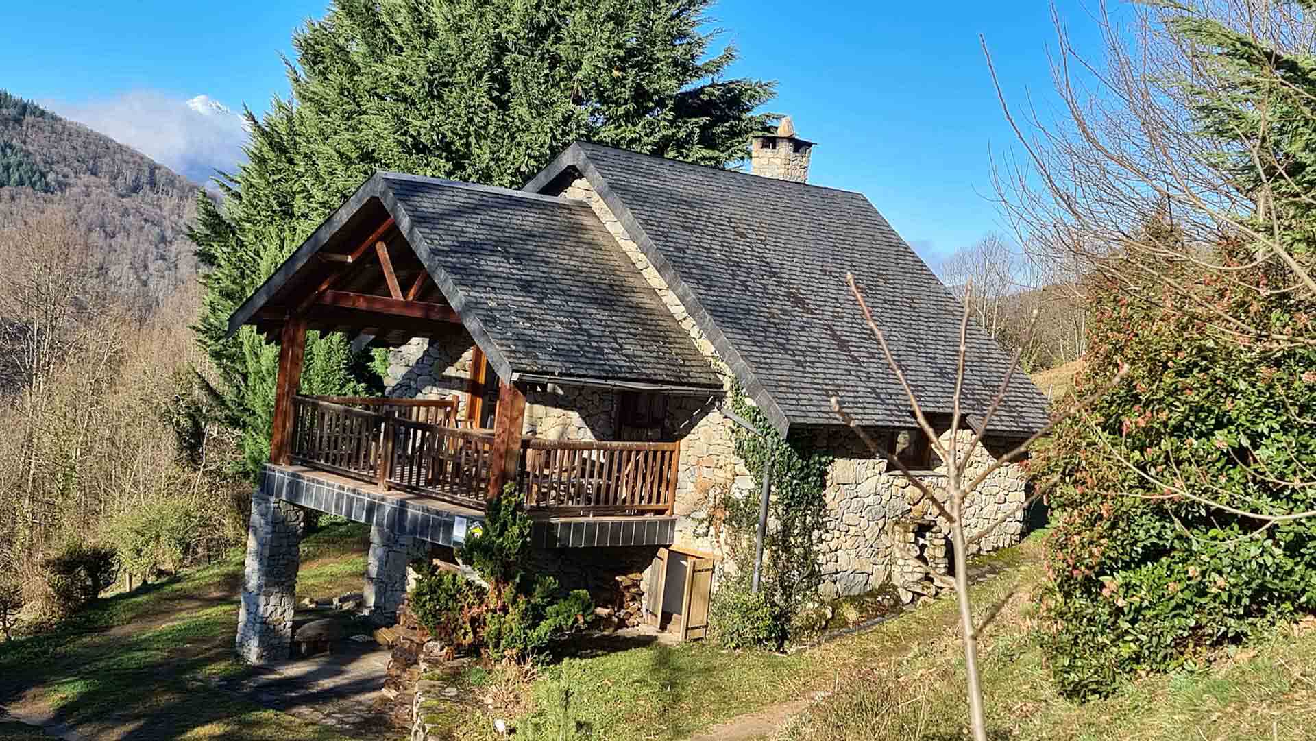 La terrasse sur la vallée